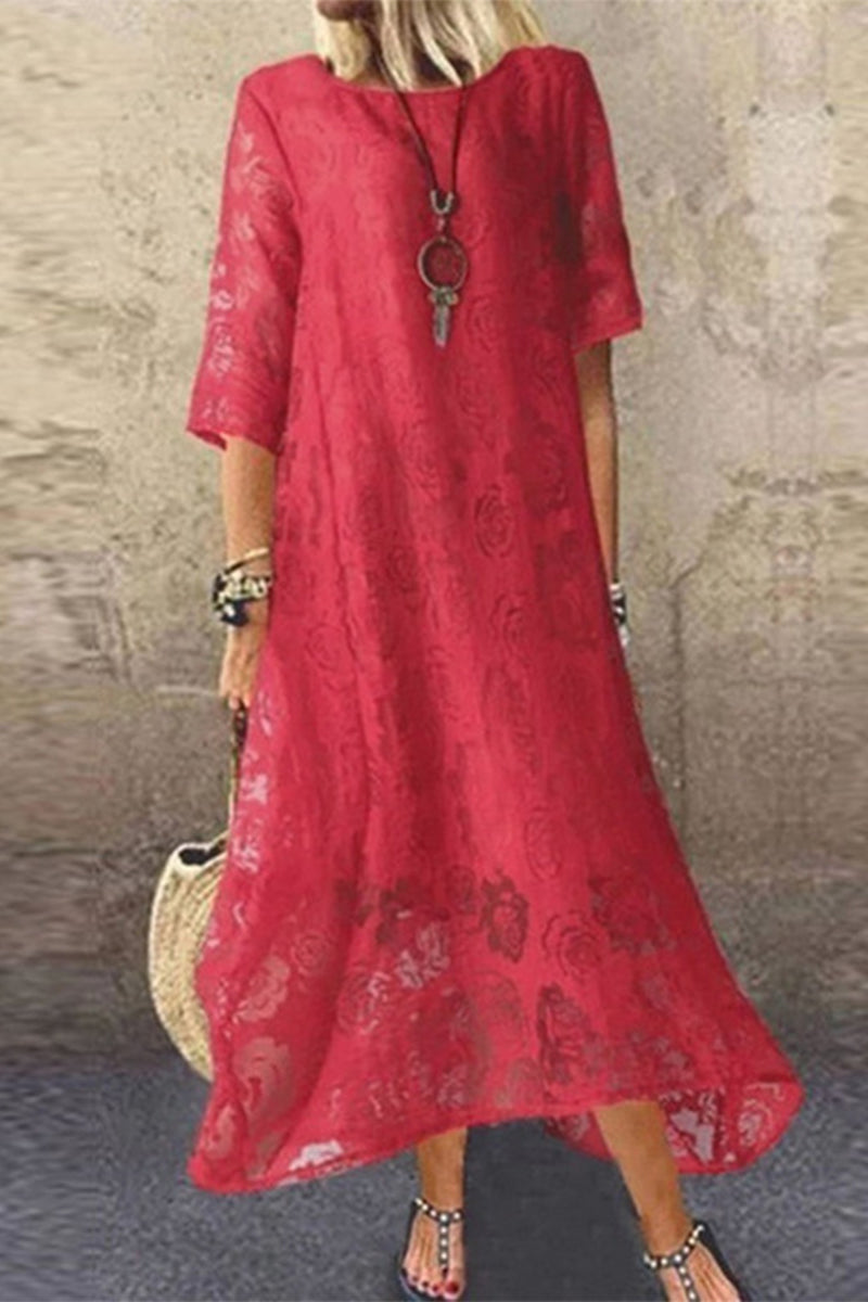 A Vintage Style Dress with Delicate Timeless Details