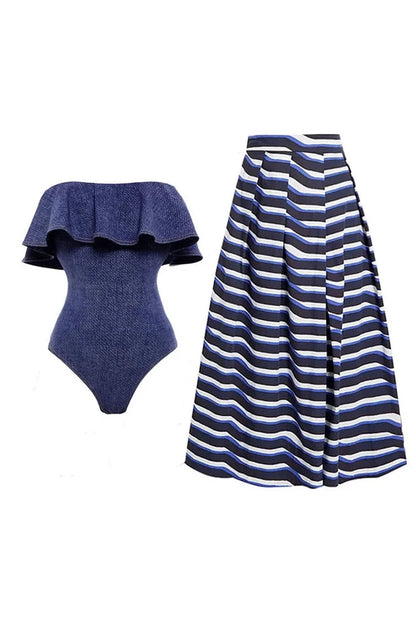 Ruffle Suit