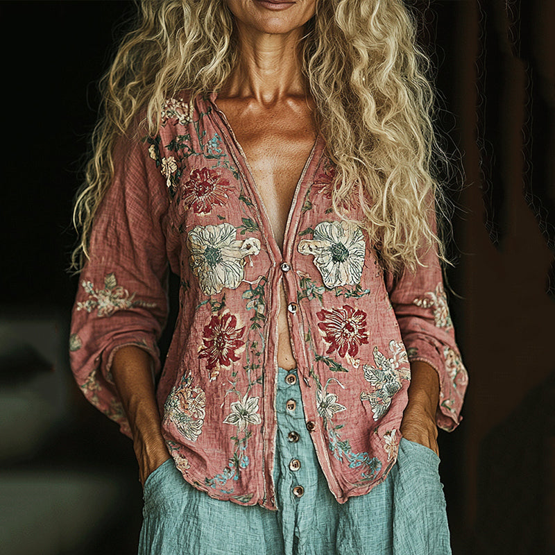 Classic Vintage Shirt with a Flattering Fit