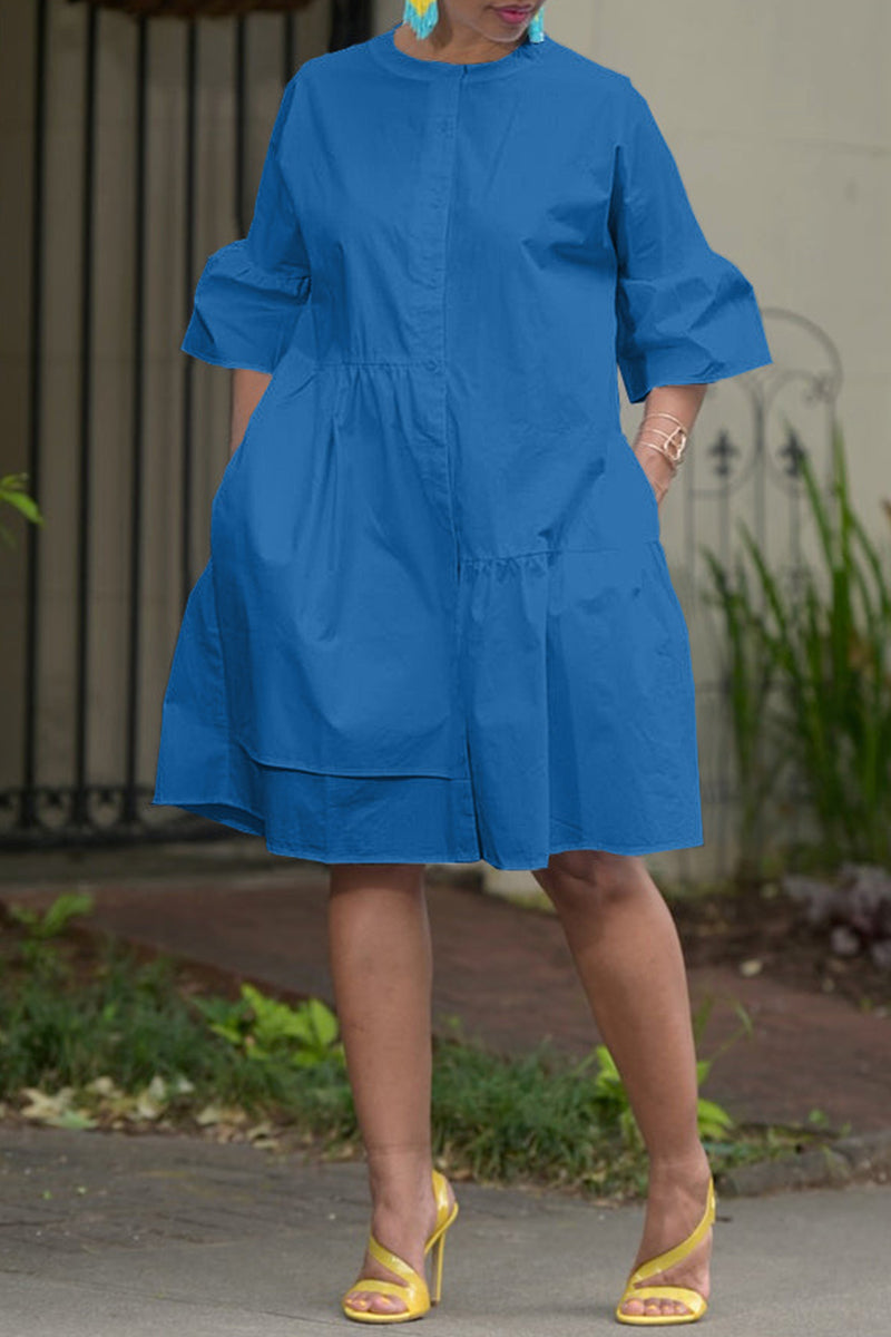 Elegantly Styled Dress for Everyday Wear