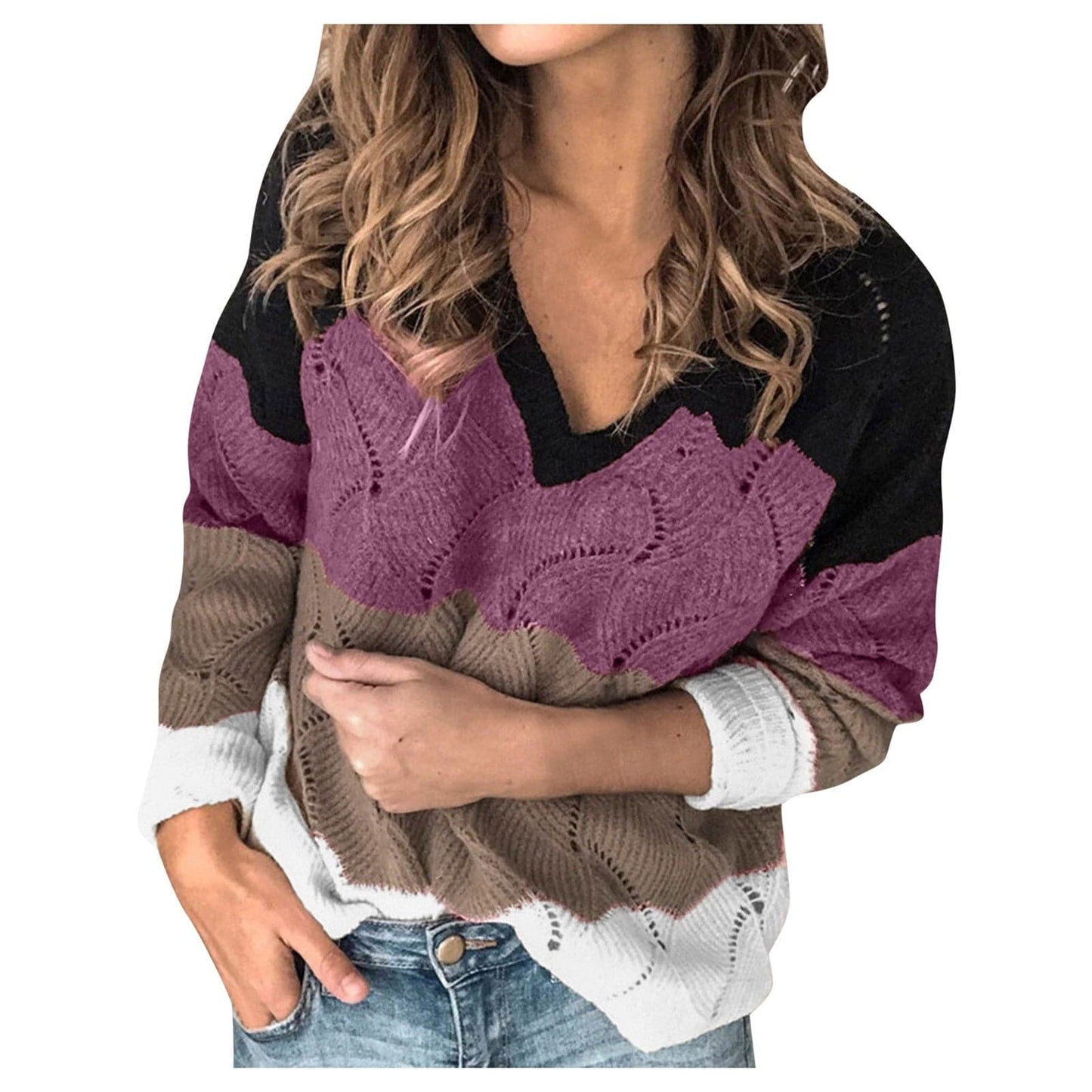 Well Tailored Sweater with a Graceful Silhouette