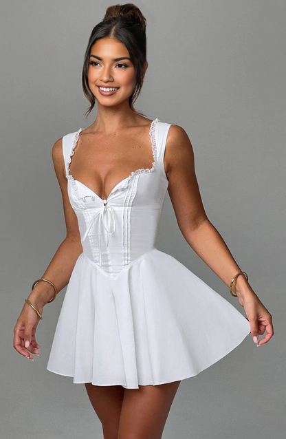 A Vintage Style Dress with Delicate Timeless Details