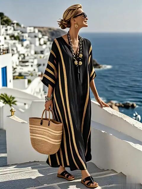 Classic Vintage Dress with a Flattering Fit