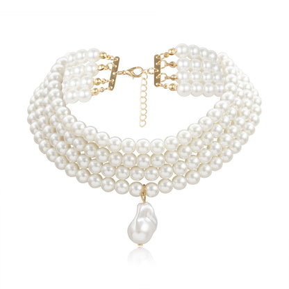 Vintage Handmade Pearl Necklace
