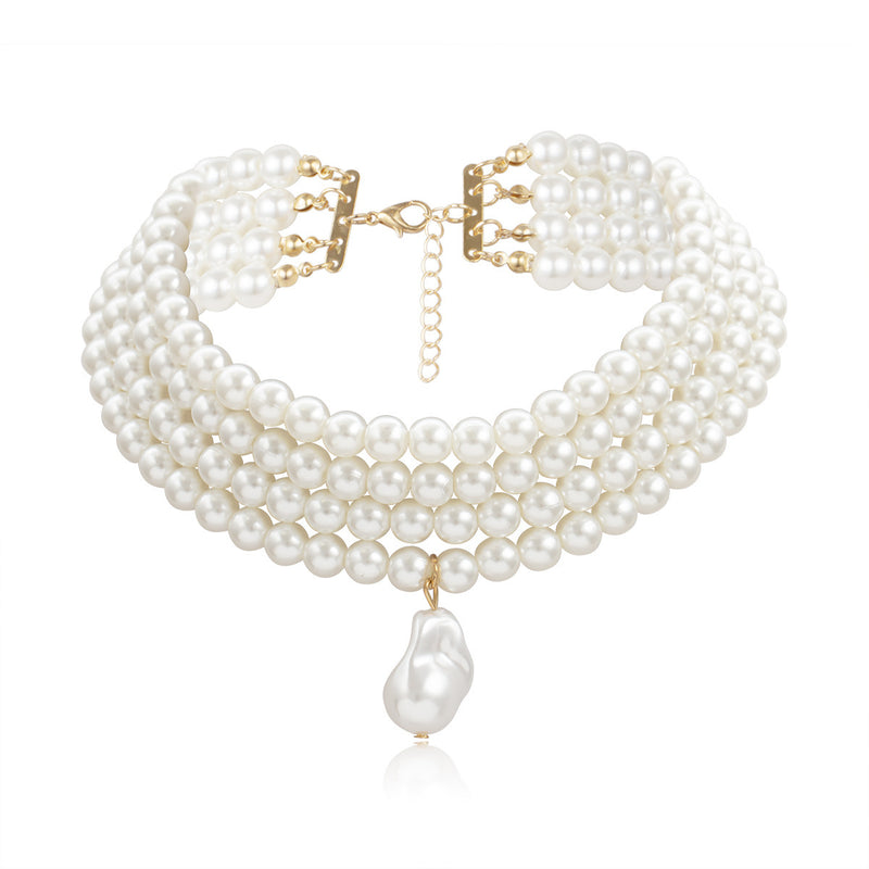 Vintage Handmade Pearl Necklace