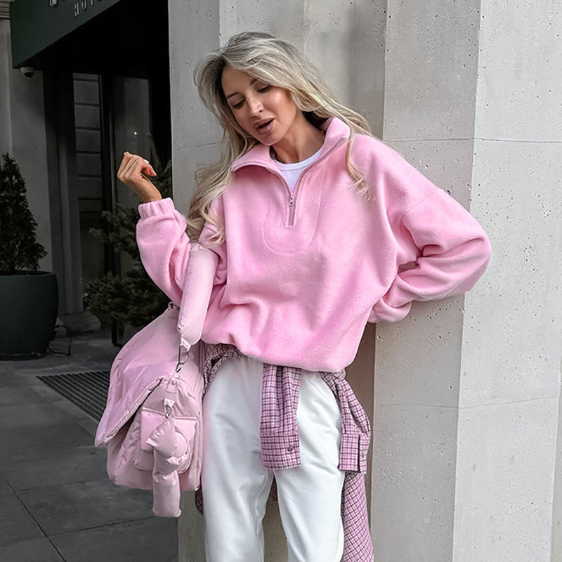 Classic Vintage Pullover with a Flattering Fit