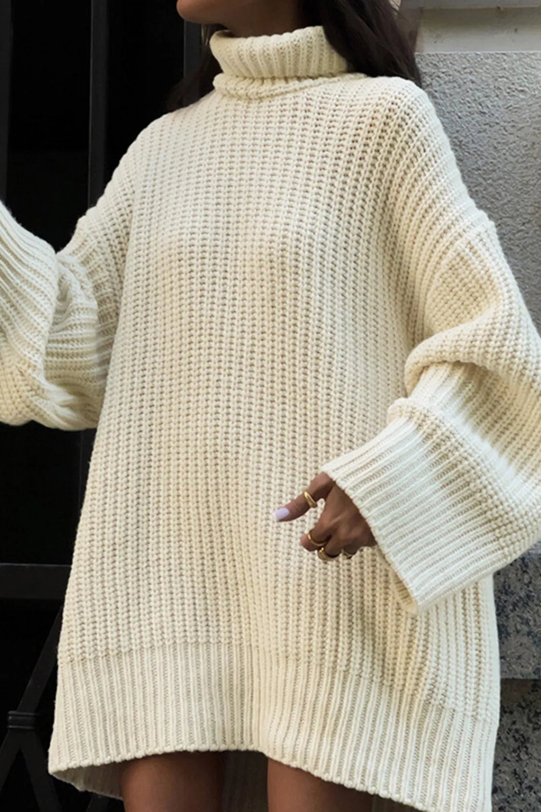 Classic Vintage Sweater with a Flattering Fit