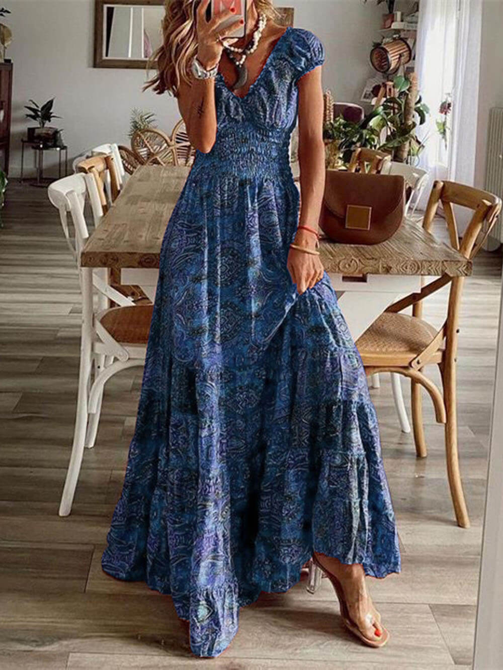 Elegantly Styled Dress for Everyday Wear