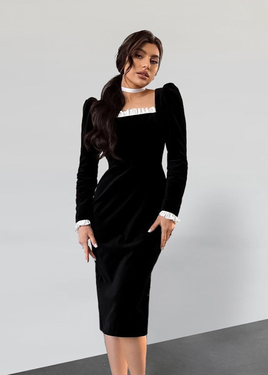 Elegantly Styled Dress for Everyday Wear