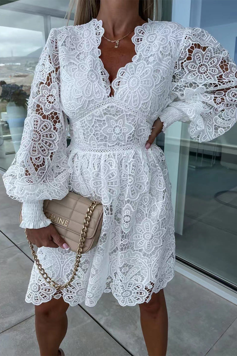 A Vintage Style Dress with Delicate Timeless Details