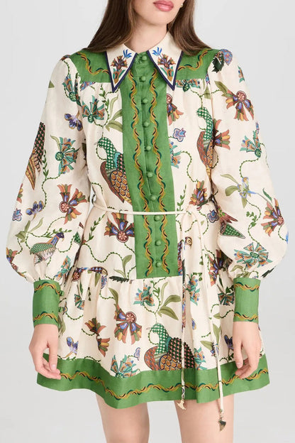 A Vintage Style Dress with Delicate Timeless Details