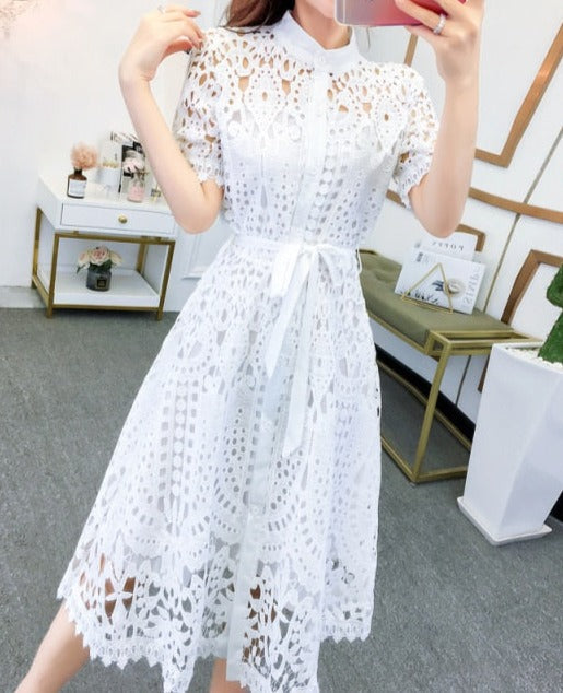 A Vintage Style Dress with Delicate Timeless Details
