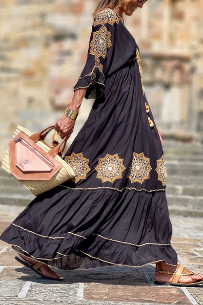 A Vintage Style Dress with Delicate Timeless Details