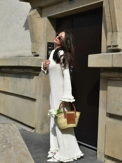 A Vintage Style Dress with Delicate Timeless Details