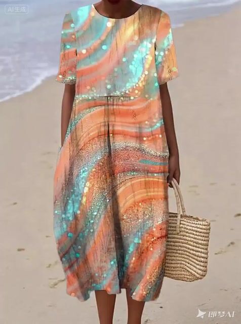 Beautifully Finished Dress in a Timeless Design