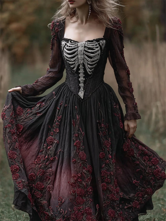 Classic Vintage Dress with a Flattering Fit