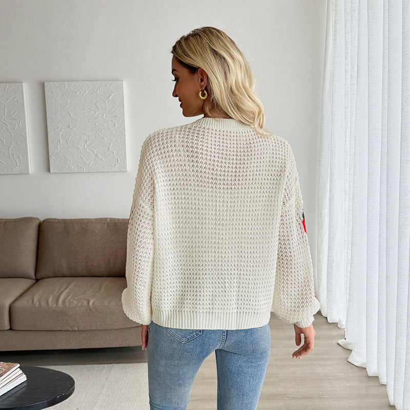 Vintage Inspired Sweater with a Contemporary Edge