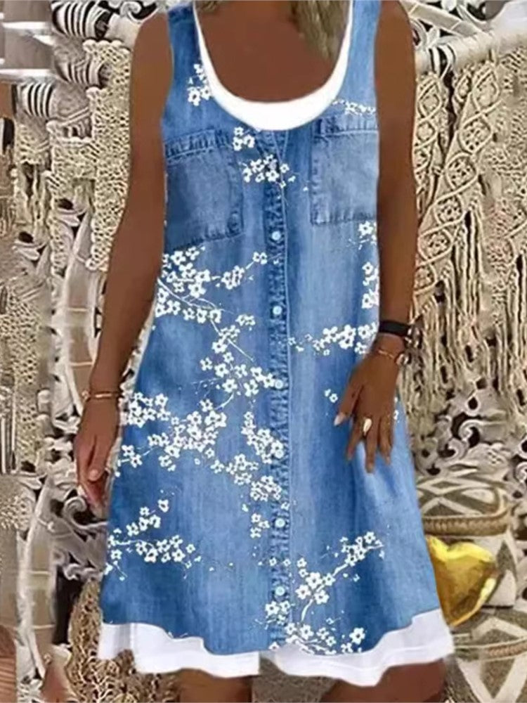 Classic Vintage Dress with a Flattering Fit