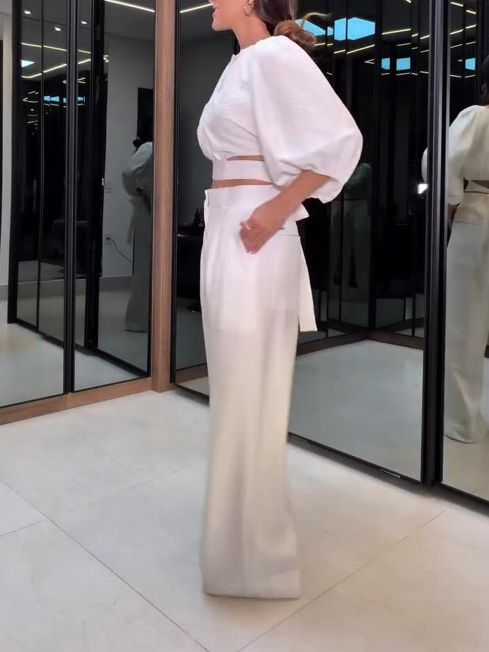 Well Tailored Pants with a Graceful Silhouette