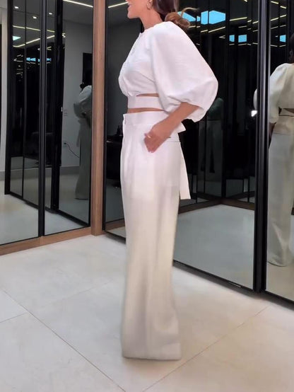 Well Tailored Pants with a Graceful Silhouette