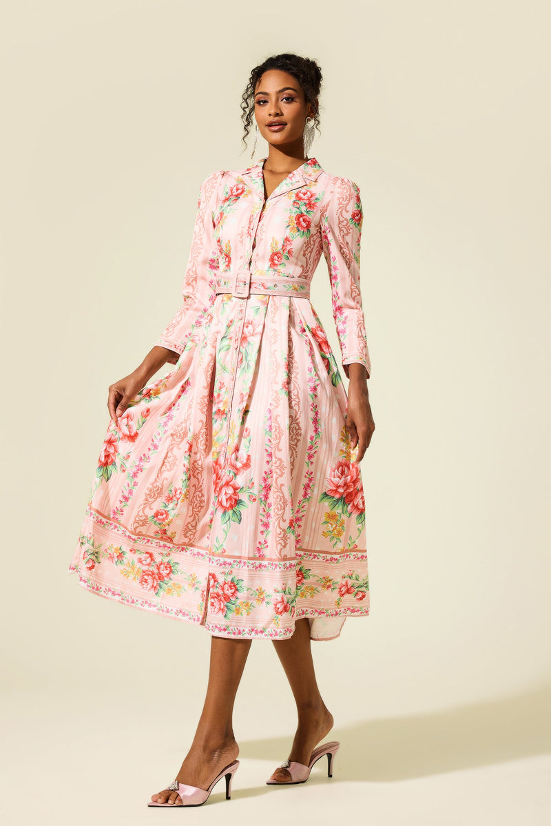 Classic Vintage Dress with a Flattering Fit