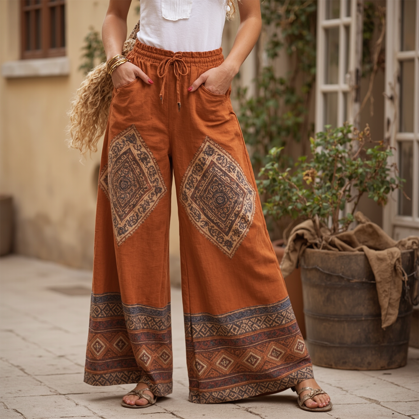 Orange brown