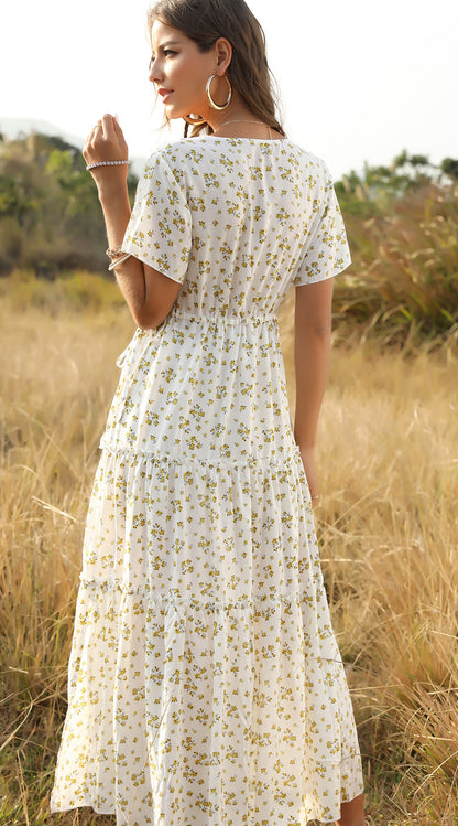 A Vintage Style Dress with Delicate Timeless Details