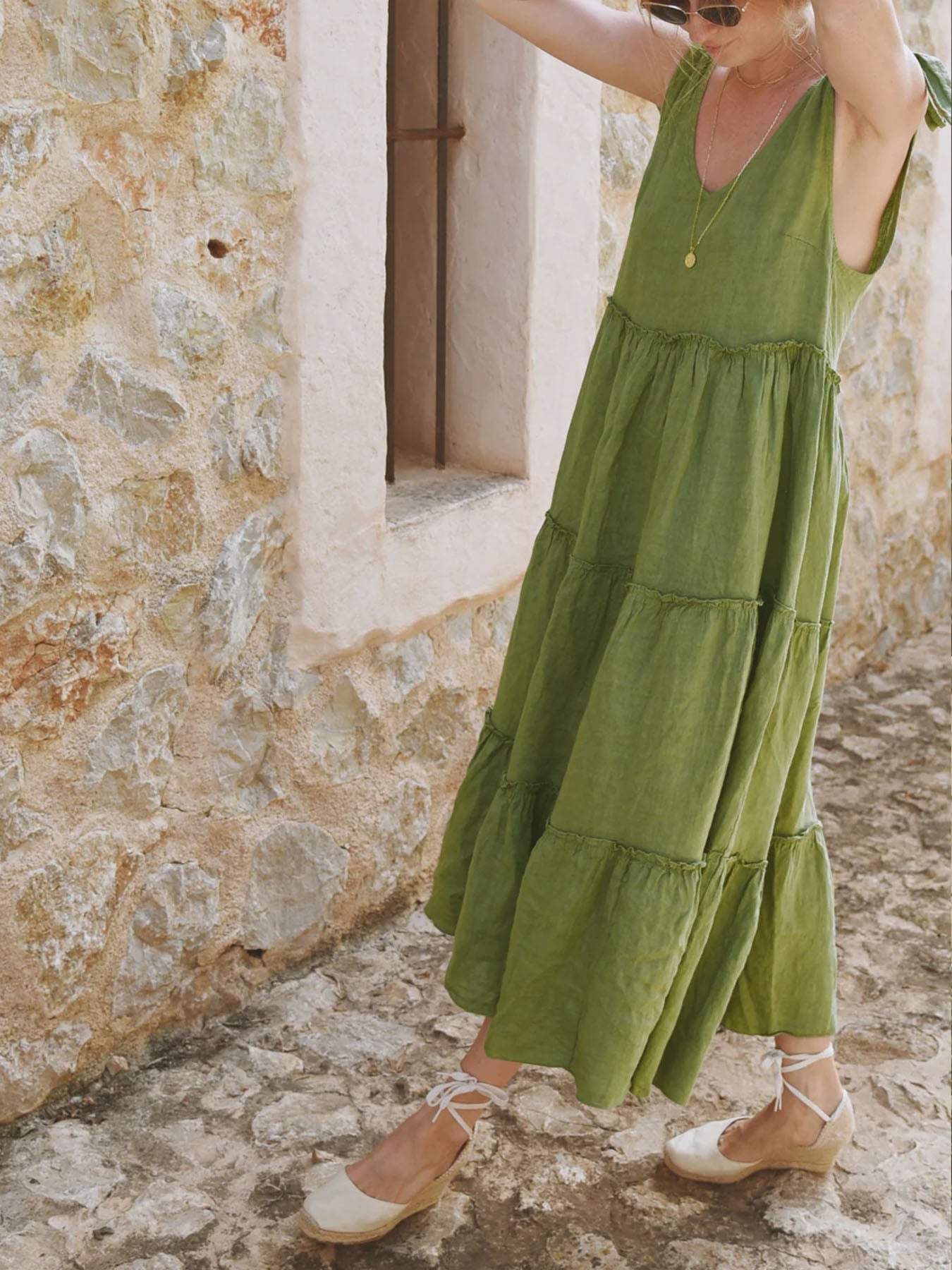 A Vintage Style Dress with Delicate Timeless Details