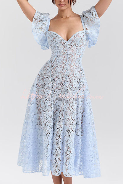 A Vintage Style Dress with Delicate Timeless Details