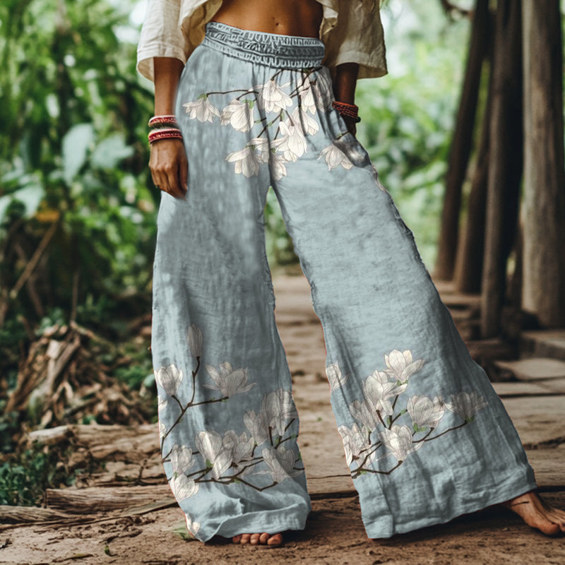 A Vintage Style Pants with Delicate Timeless Details