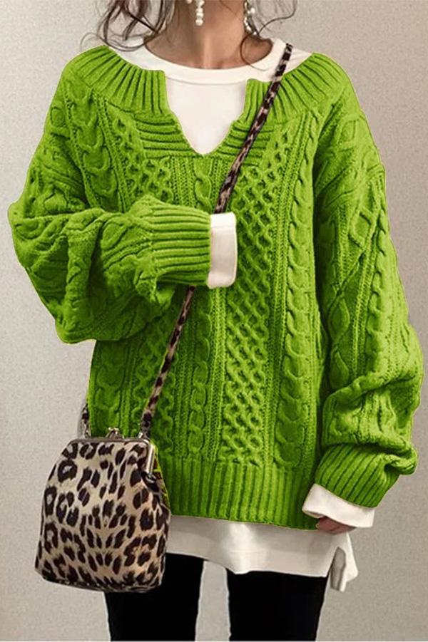 A Vintage Style Sweater with Delicate Timeless Details