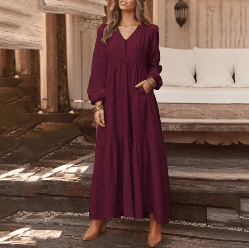Elegantly Styled Dress for Everyday Wear