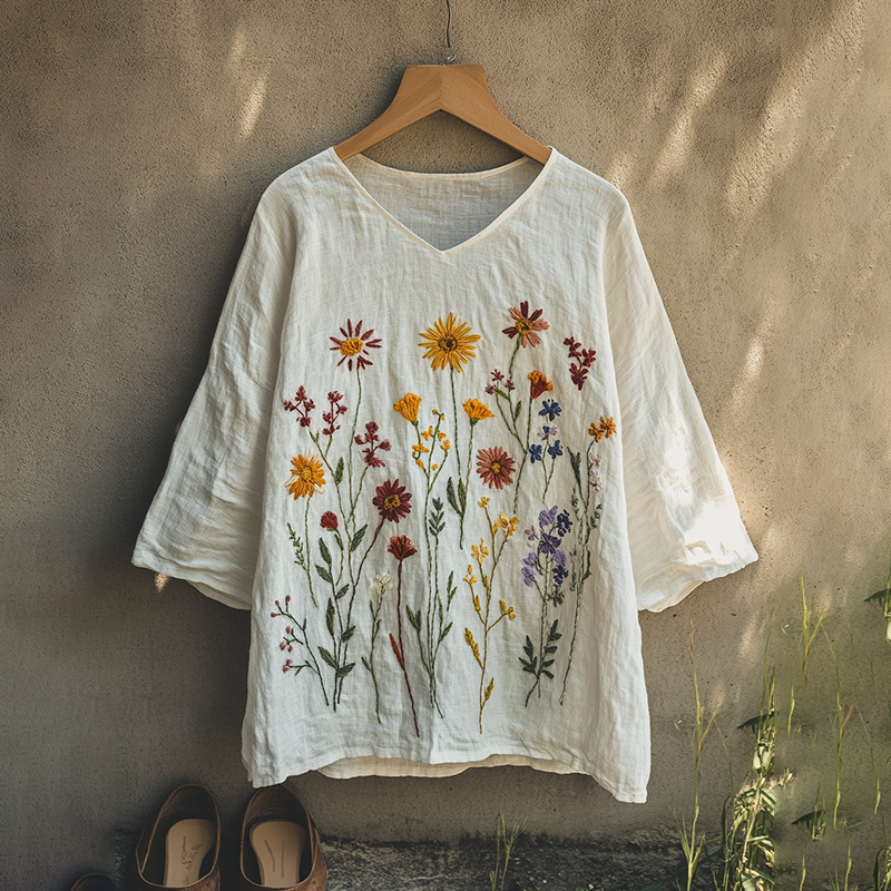 Beautifully Balanced Blouse with Timeless Character