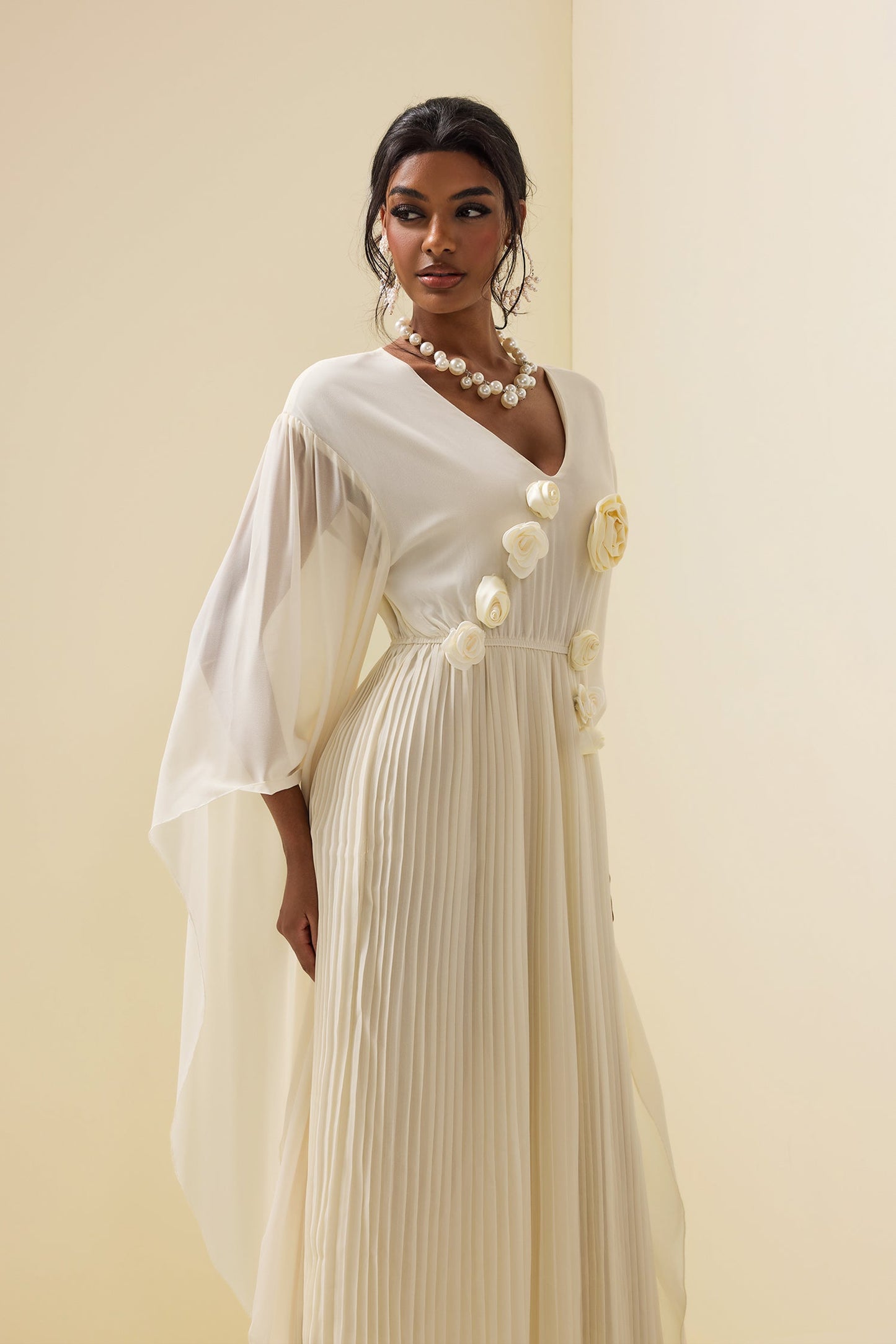 A Vintage Style Dress with Delicate Timeless Details