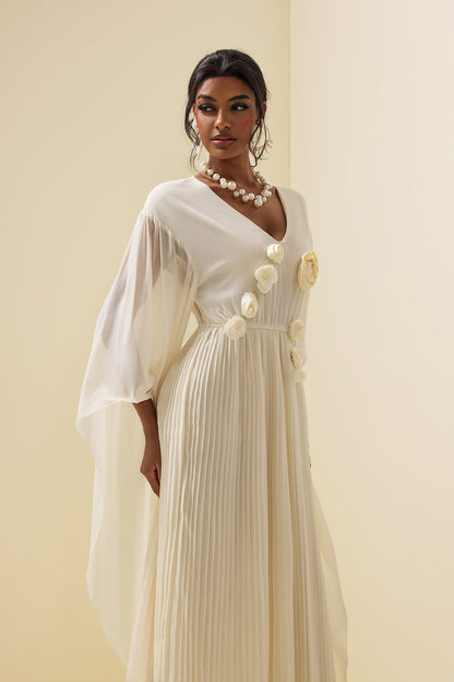 A Vintage Style Dress with Delicate Timeless Details