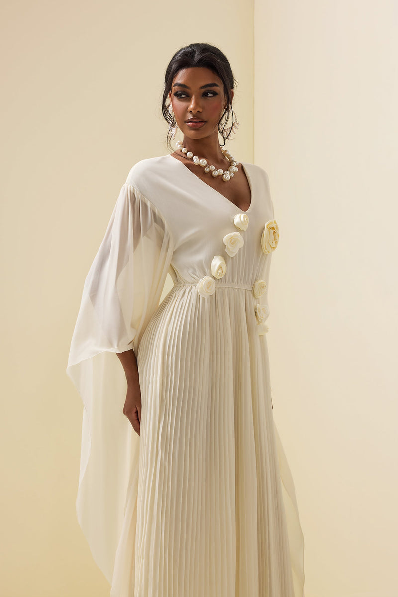A Vintage Style Dress with Delicate Timeless Details