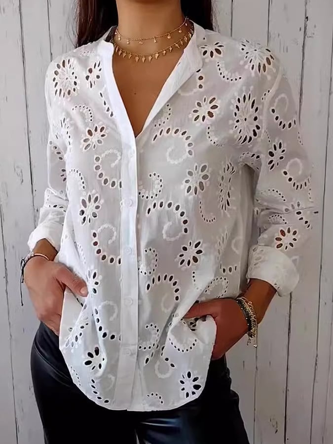 Well Tailored Shirt with a Graceful Silhouette