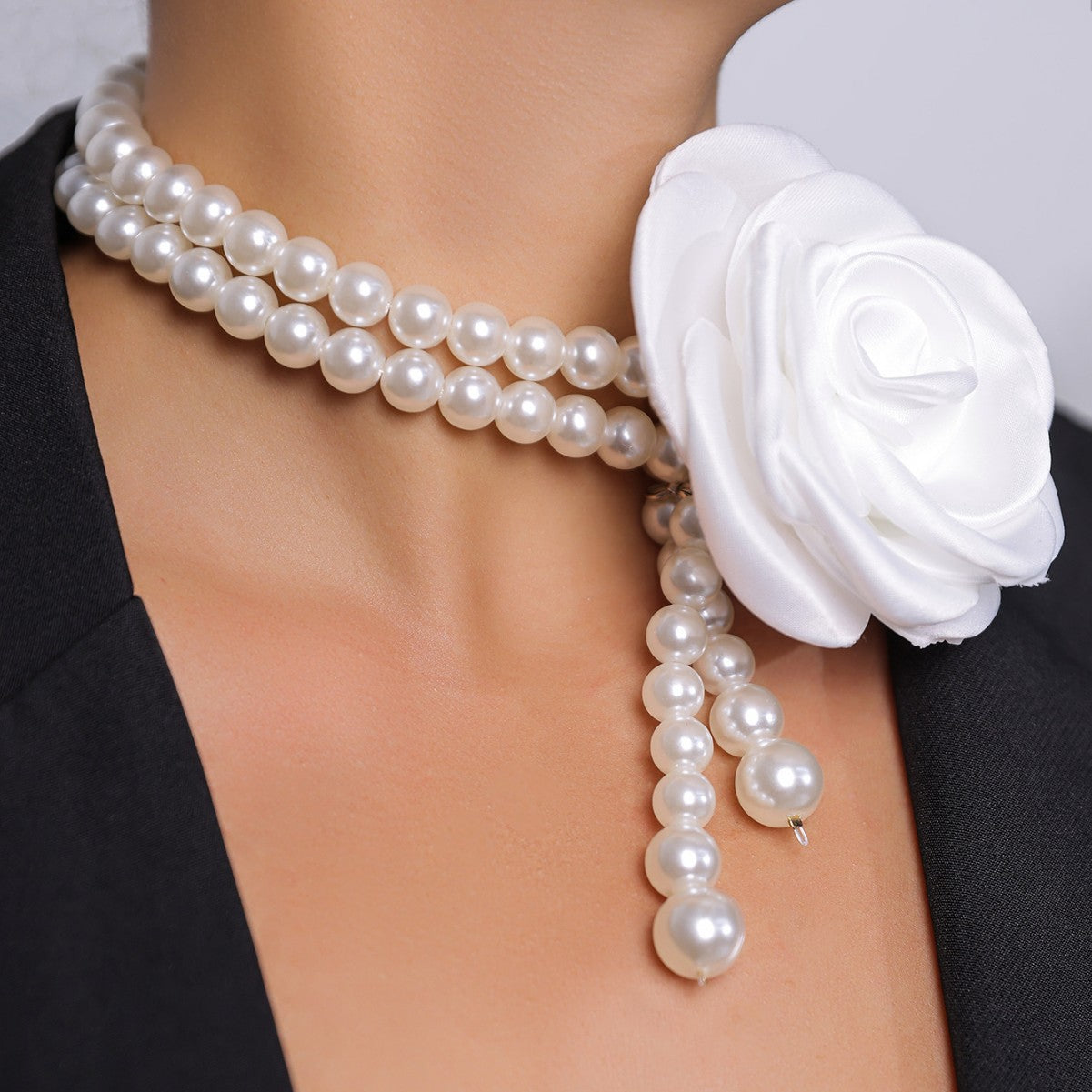 Delicate Artisan Pearl Necklace
