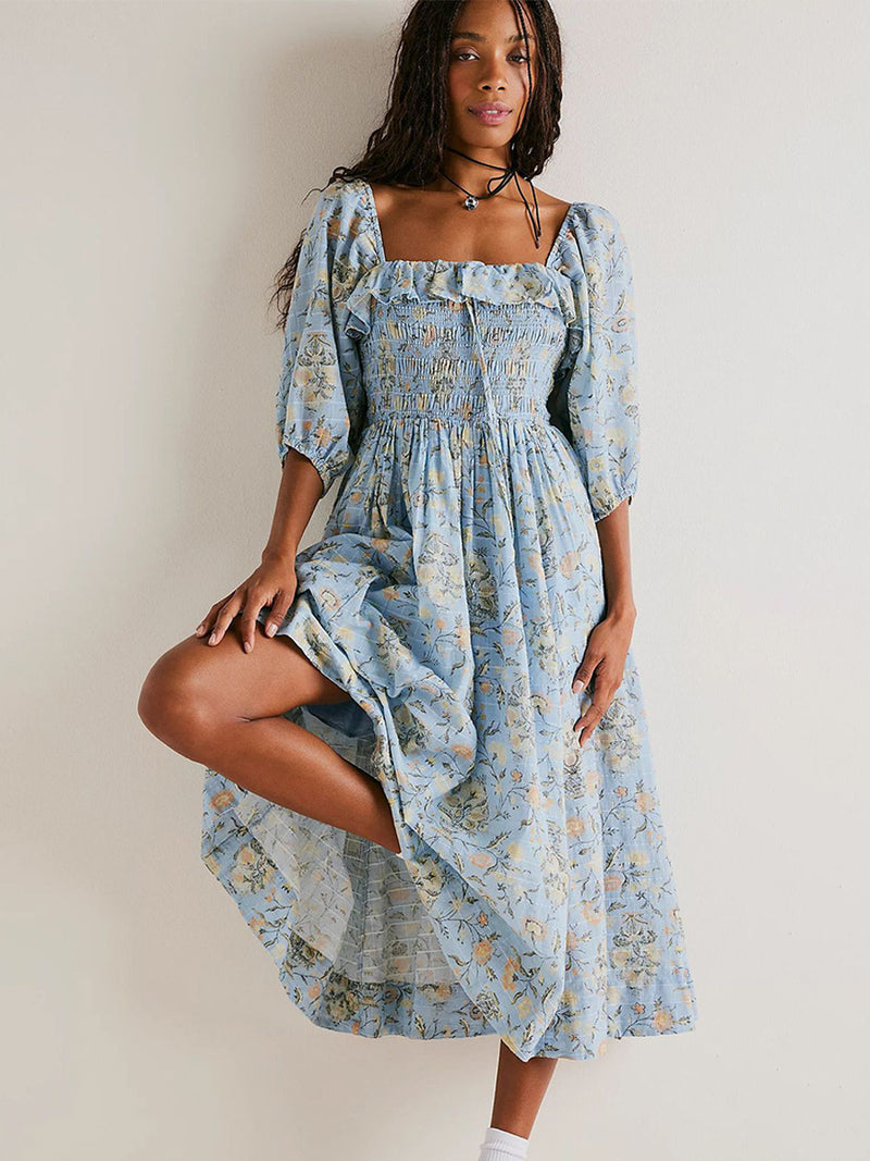 A Vintage Style Dress with Delicate Timeless Details