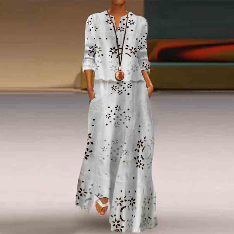 A Vintage Style Dress with Delicate Timeless Details