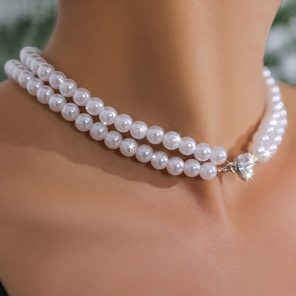 Beautiful Pearl Necklace with Unique Style