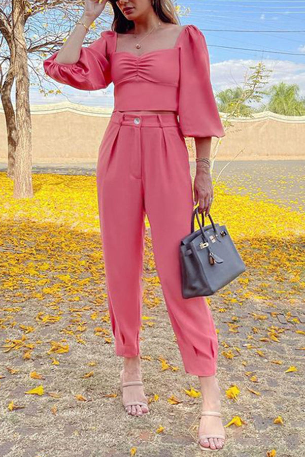 A Vintage Style Pants with Delicate Timeless Details