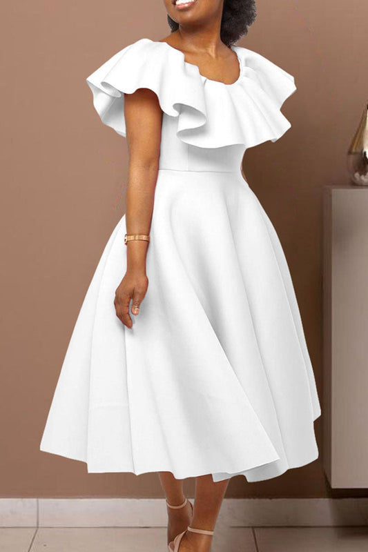 Classic Vintage Dress with a Flattering Fit