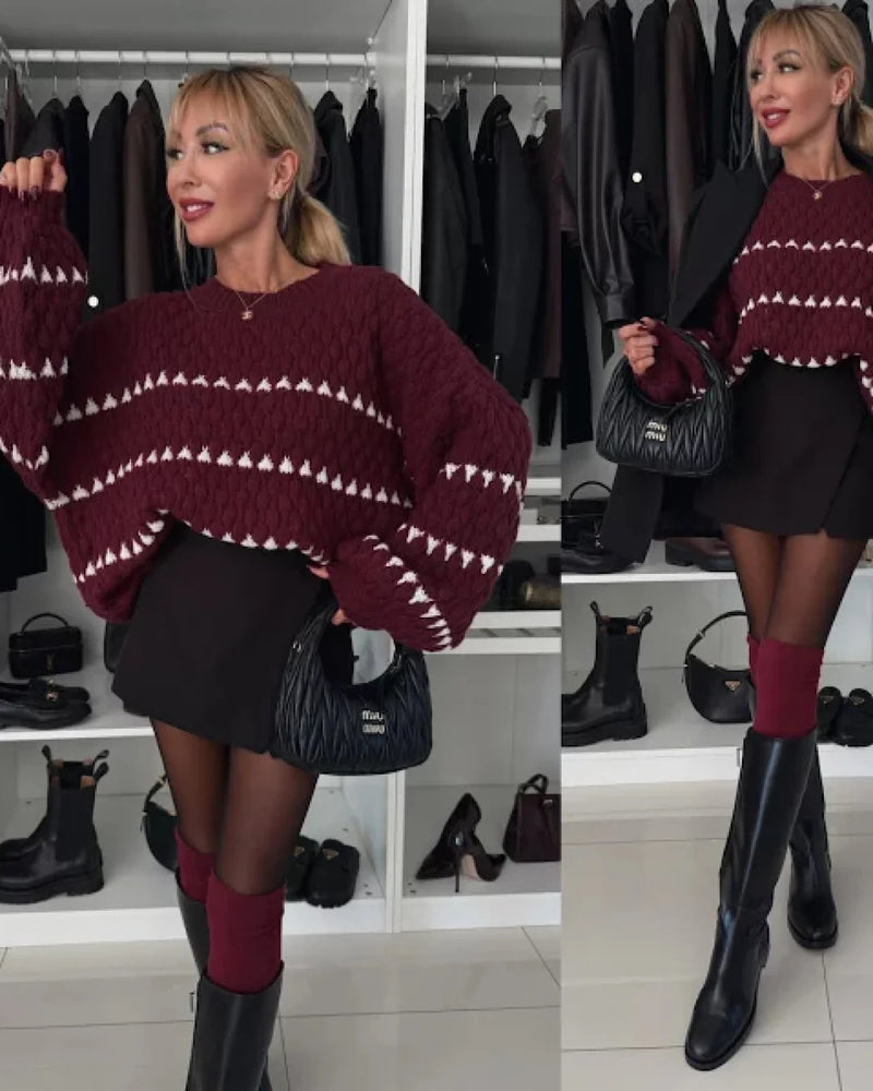 Polished Sweater with an Effortless Classic Look