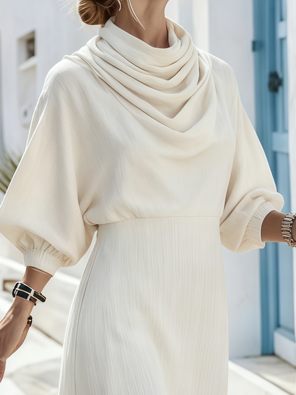 Classic Vintage Dress with a Flattering Fit