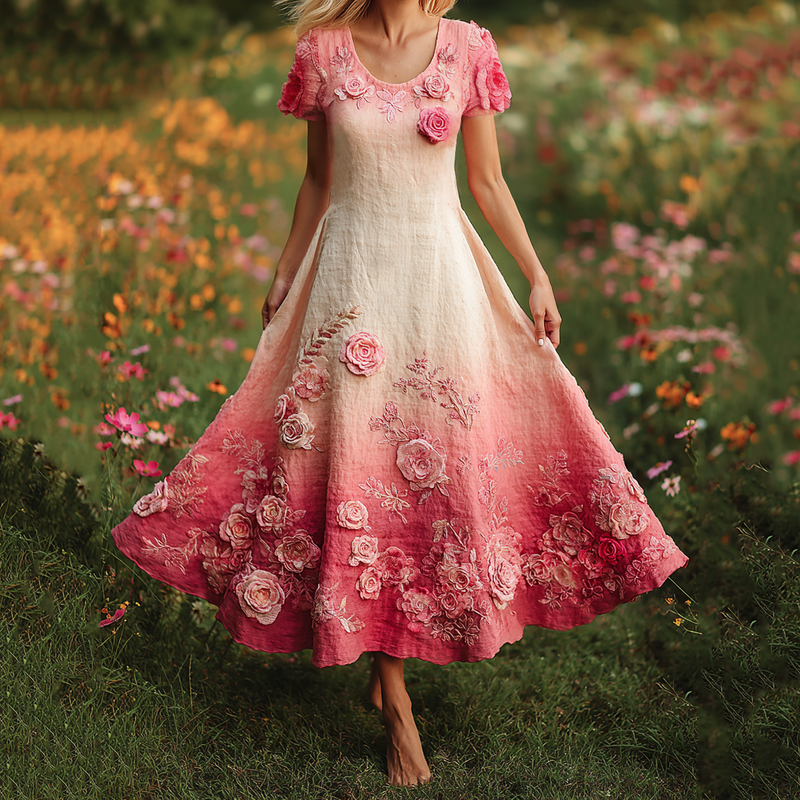 Beautifully Finished Dress in a Timeless Design