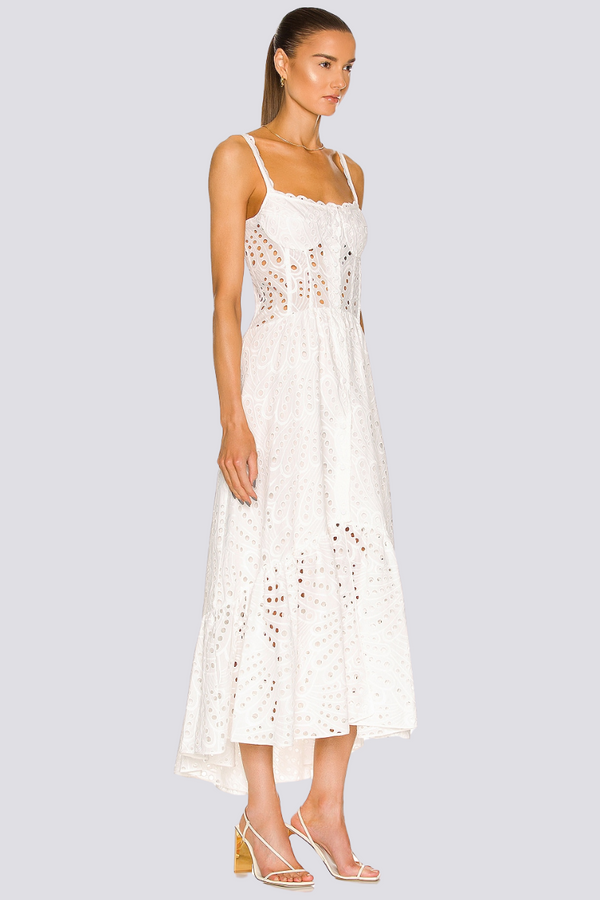 A Vintage Style Dress with Delicate Timeless Details