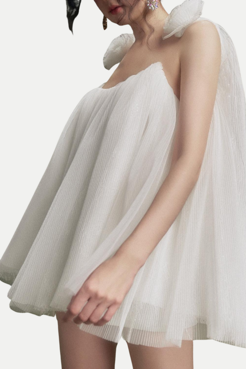 A Vintage Style Dress with Delicate Timeless Details
