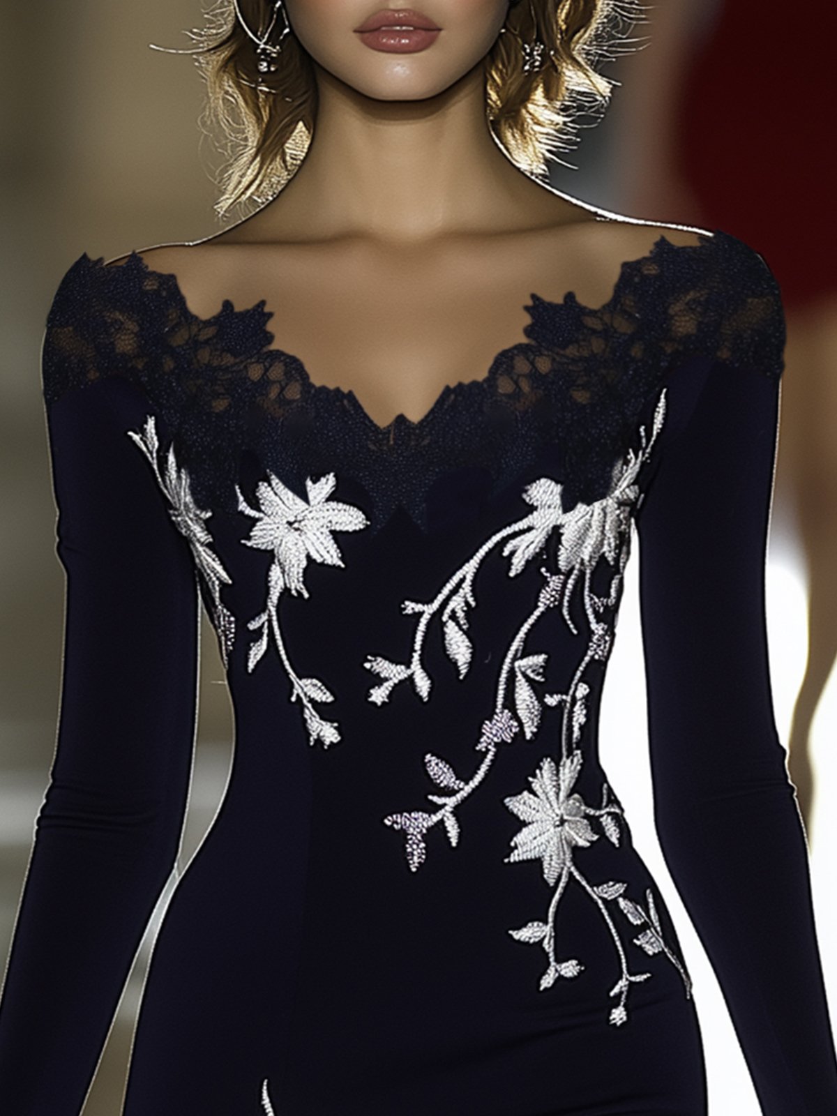 Classic Vintage Dress with a Flattering Fit