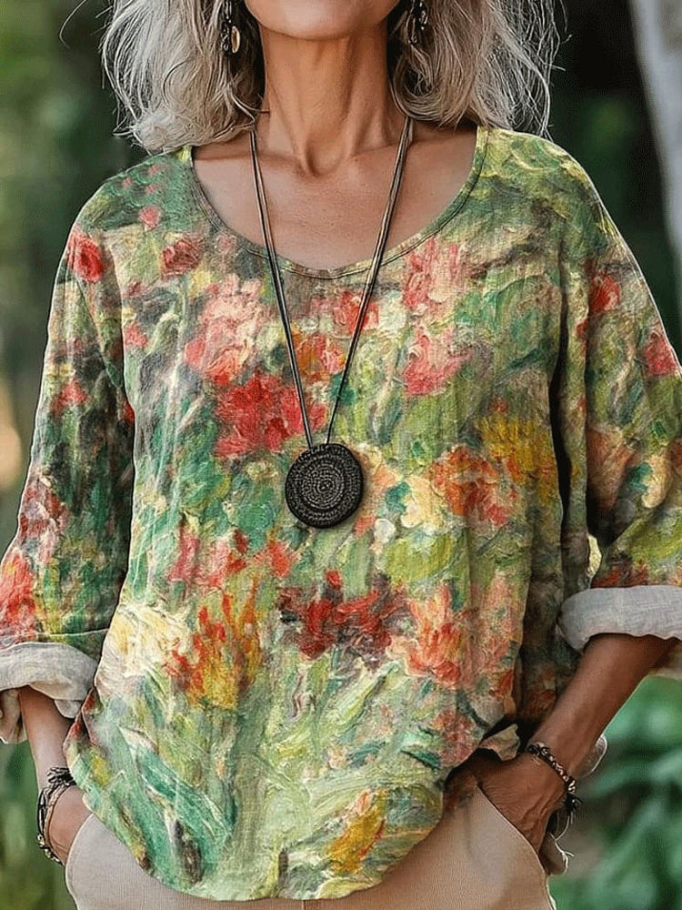A Vintage Style Shirt with Delicate Timeless Details